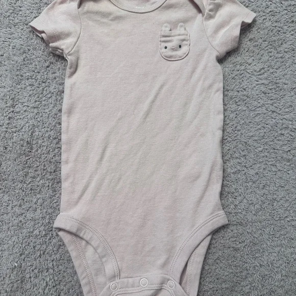 Baby Girl Bodysuit Bundle 6pc Carter’s Huggies 9 Months - Picture 10 of 13